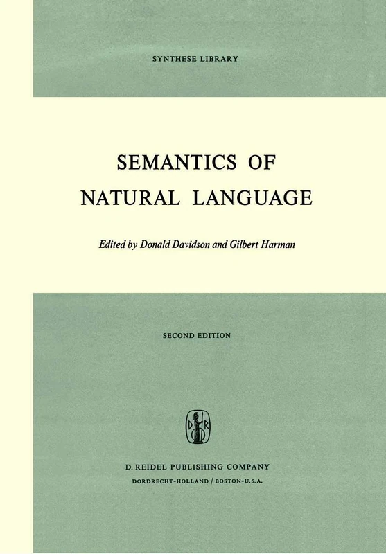 Semantics of Natural Language: 40 (Synthese Library, 40)