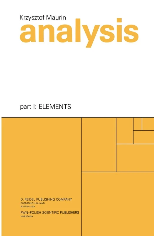 Analysis: Part One: Elements: 1 (Analysis, 1)