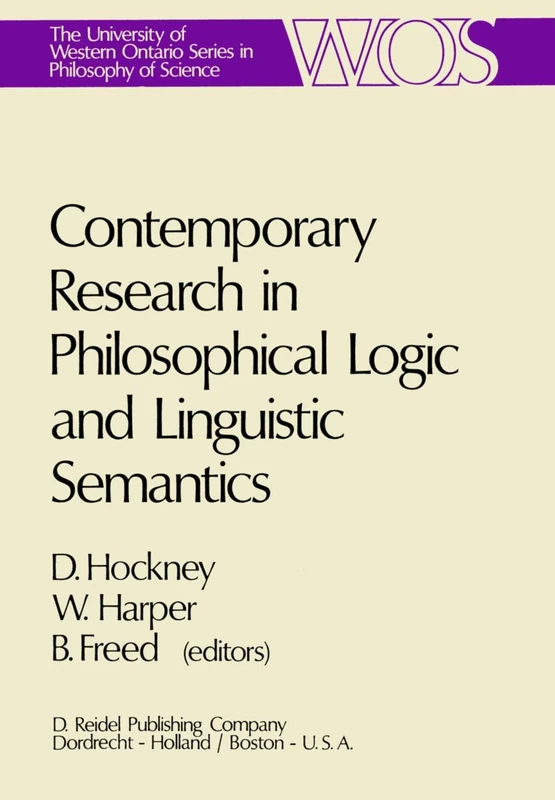 Springer Philosophical Logic and Linguistic Semantics Vol 4