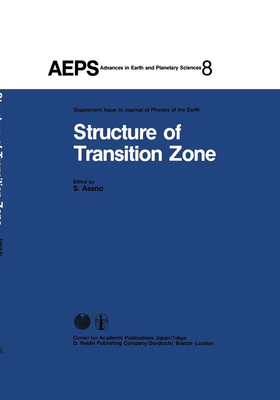 Structure of Transition Zone: 8 (Advances in Earth and Planetary Sciences, 8) - Image 1