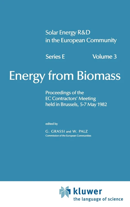 Springer Energy from Biomass - Solar Energy R&D Vol 3