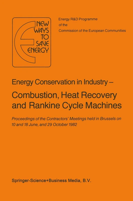 Springer Energy Conserve in Industry - Combustion and Heat Recovery