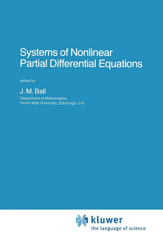 Systems of Nonlinear Partial Differential Equations: 111 (Nato Science Series C:, 111)