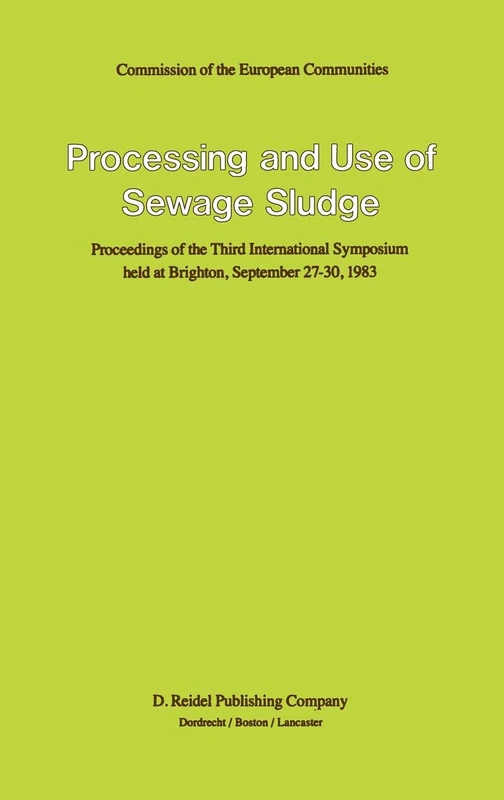 Processing and Use of Sewage Sludge