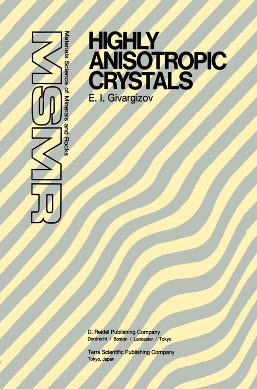 Springer Highly Anisotropic Crystals - Materials Science Book