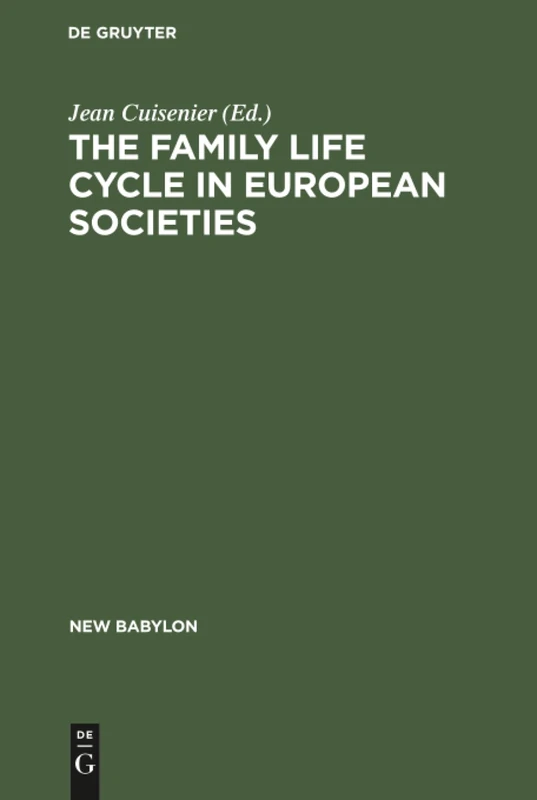 De Gruyter Mouton - The Family Life Cycle in European Societies