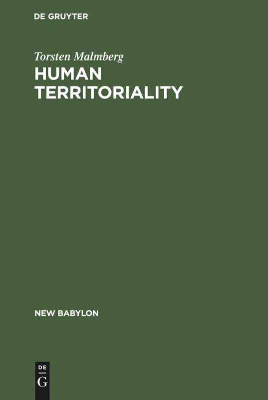 Human Territoriality: Survey on the Behavioural Territories in Man with Preliminary Analysis and Discussion of Meaning: 33 (New Babylon) - Image 1