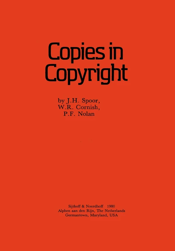 Copies in copyright