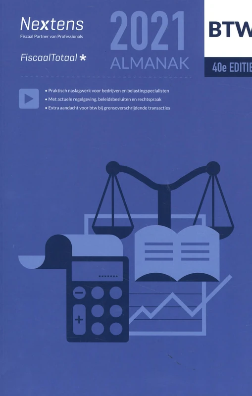 Nextens - BTW Almanak 2021 - Reed Business Publication