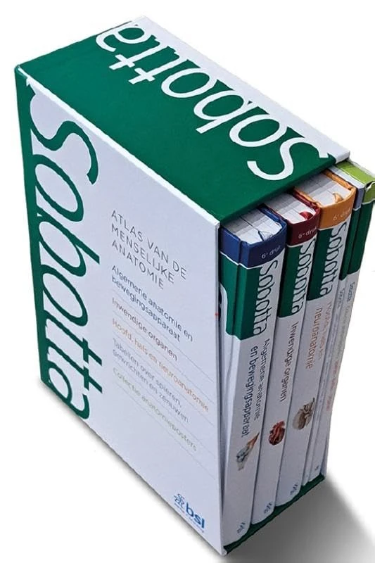 Sobotta Atlas van de menselijke anatomie - Cassette met 3 delen
