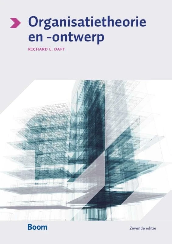 Organisatietheorie en -ontwerp (Academic Service economie en bedrijfskunde) - Image 1