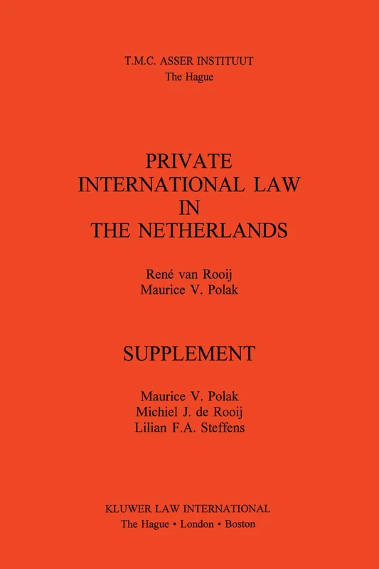 Private International Law in The Netherlands