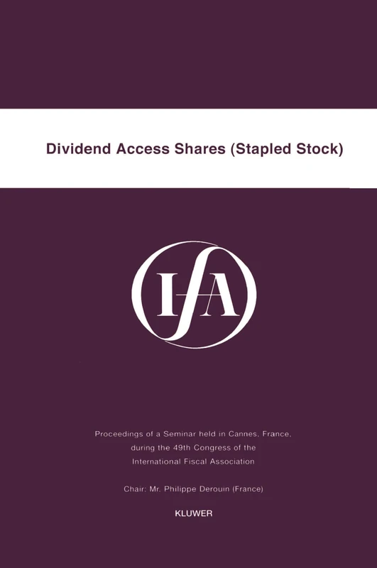 Springer IFA: Dividend Access Shares (Stapled Stock) Book
