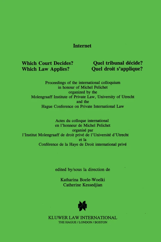 Springer Internet Law and Electronic Commerce Book