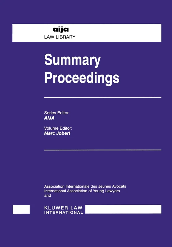 Summary Proceedings (AIJA Series)