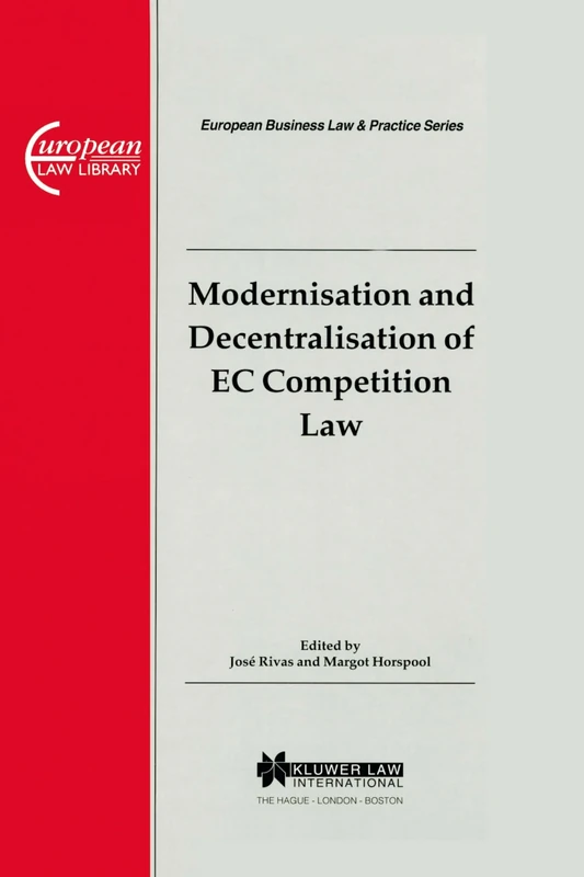 Springer Modernisation and Decentralisation of EC Competition Law