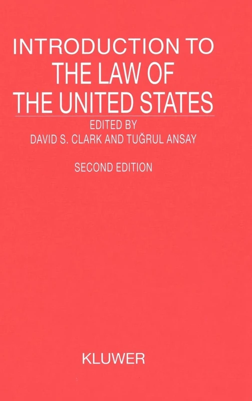 Introduction to the Law of the United States (Introduction to the Laws of Series)