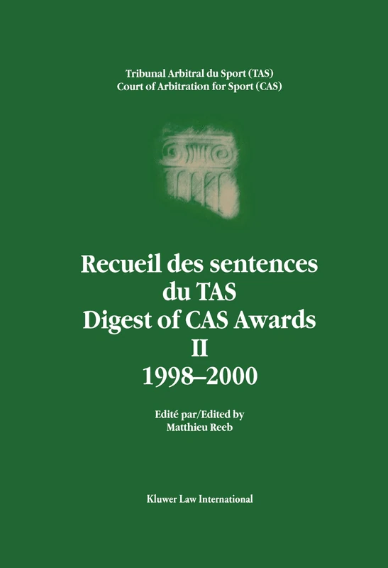 Digest of CAS Awards II (Digest of CAS Awards Series Set)