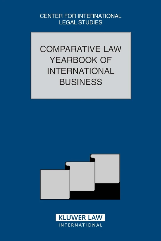 Comparative Law Yearbook of International Business: v. 27 (Comparative Law Yearbook of International Business) (Comparative Law Yearbook Series Set)