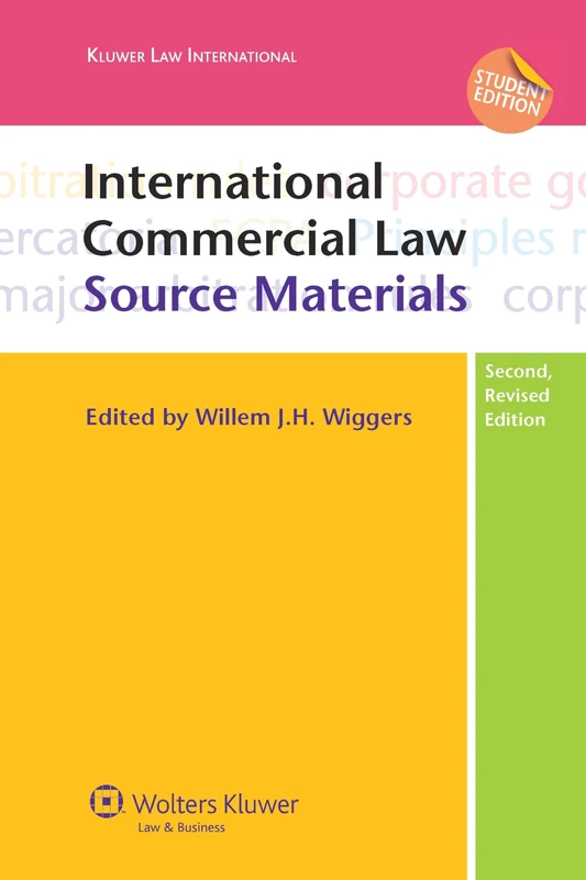 International Commercial Law Source Materials