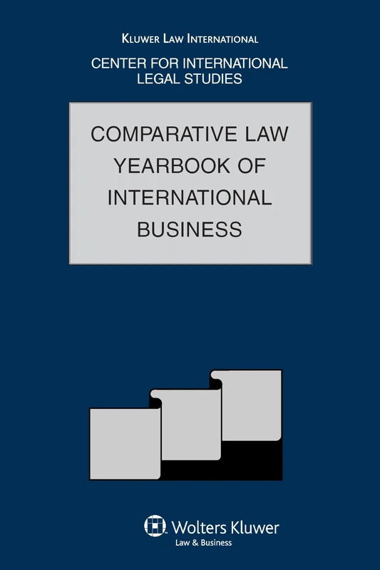 Comparative Law Yearbook of International Business 2008: 30: Volume 30, 2008