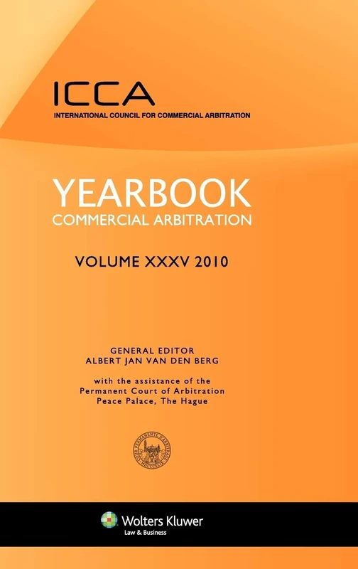 Yearbook Commercial Arbitration Volume XXXV 2010: 35 (International Council for Commercial Arbitration) - Image 1