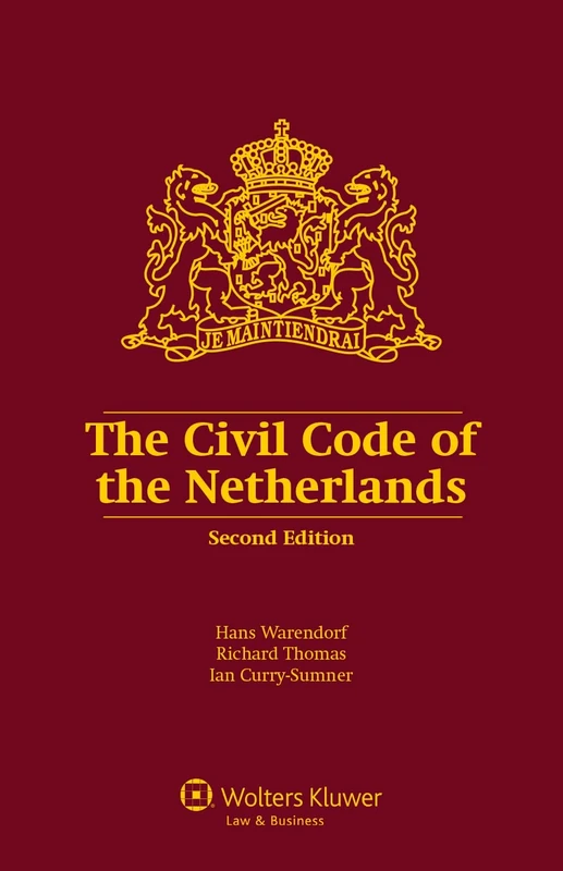 The Civil Code of the Netherlands - Second Edition