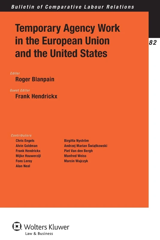 Wolters Kluwer Temporary Agency Work EU and US Law Book