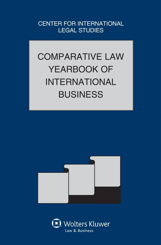 Comparative Law Yearbook of International Business 2013 Vol 35: Volume 35, 2013