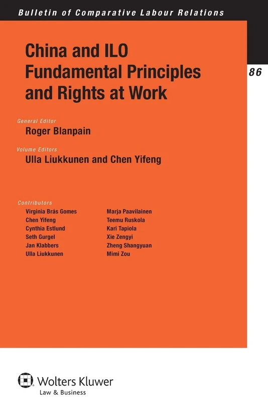 Wolters Kluwer China and ILO Fundamental Rights Law Book