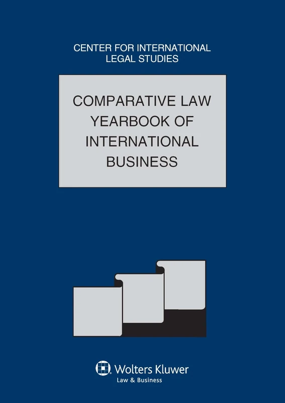 Comparative Law Yearbook of International Business Vol 36: Volume 36, 2014 - Image 1