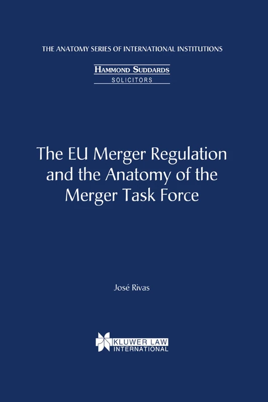 Springer - The EU Merger Regulation and Merger Task Force Book