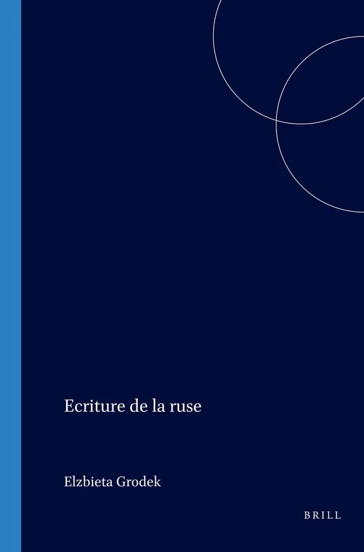 Ecriture de la ruse: 190 (Faux Titre, 190)