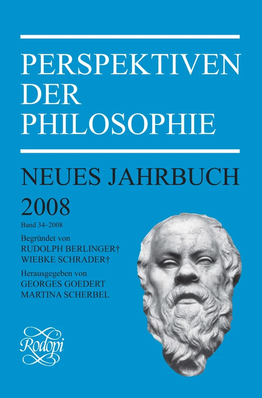 Perspektiven der Philosophie: Neues Jahrbuch. Band 34 – 2008