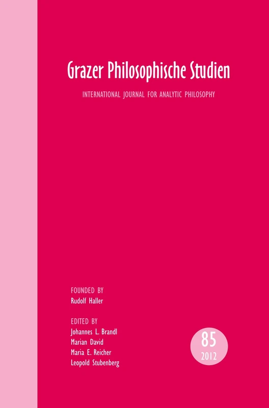 Bolzano & Kant: 85 (Grazer Philosophische Studien, 85)