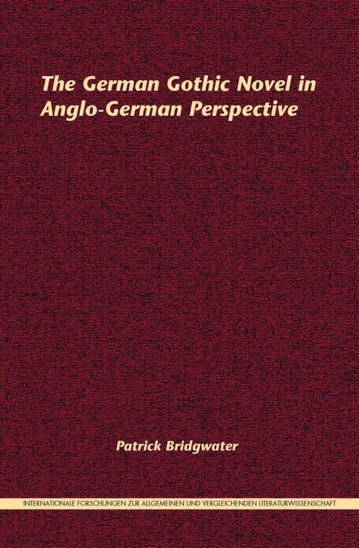 The German Gothic Novel in Anglo-German Perspective: 165 (Internationale Forschungen zur Allgemeinen und Vergleichenden Literaturwissenschaft, 165) - Image 1