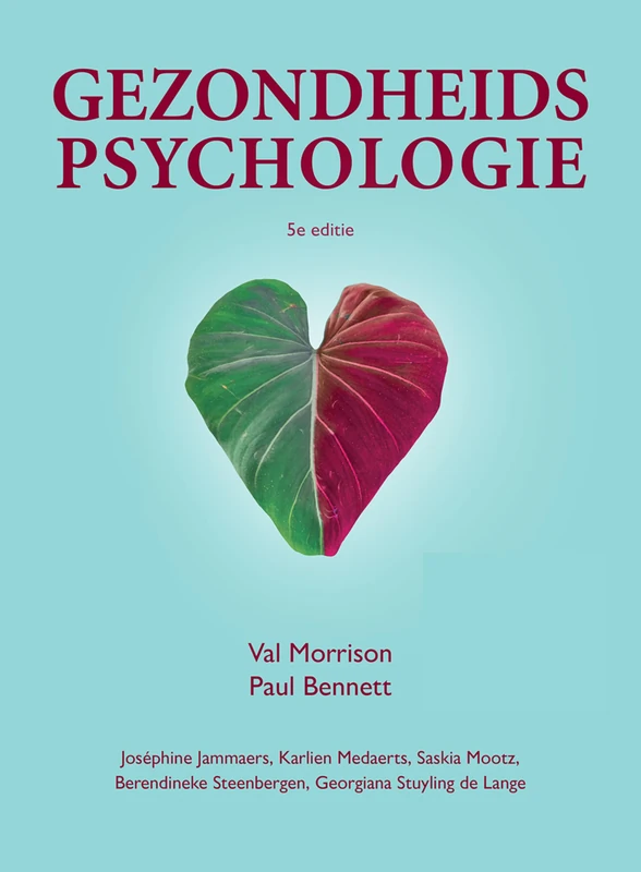 Gezondheidspsychologie, 5e editie met MyLab NL toegangscode