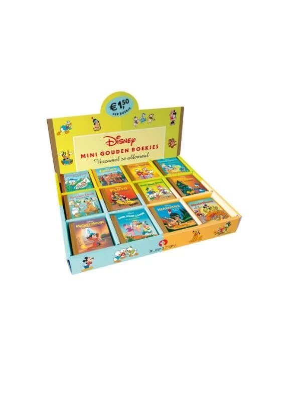 Display mini disney gouden boekjes