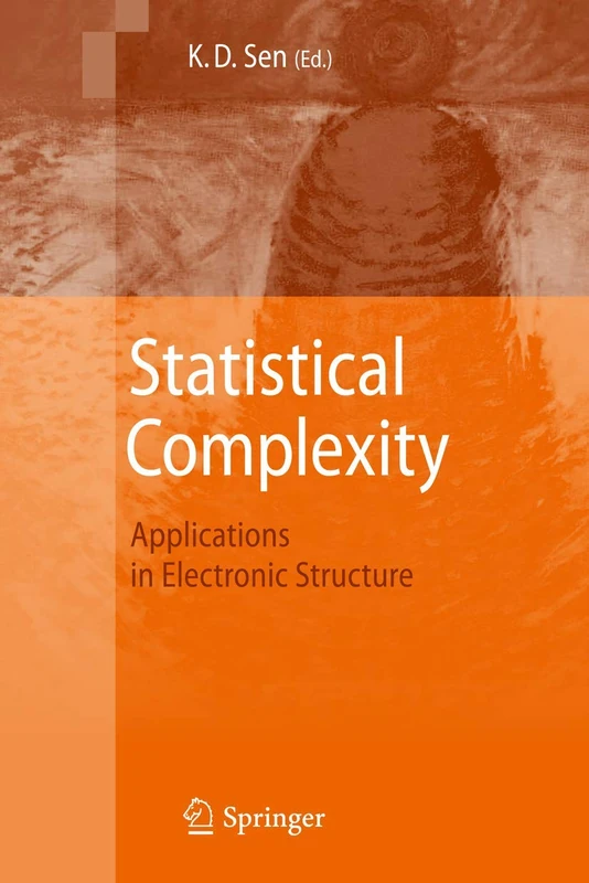 Statistical Complexity: Applications in Electronic Structure