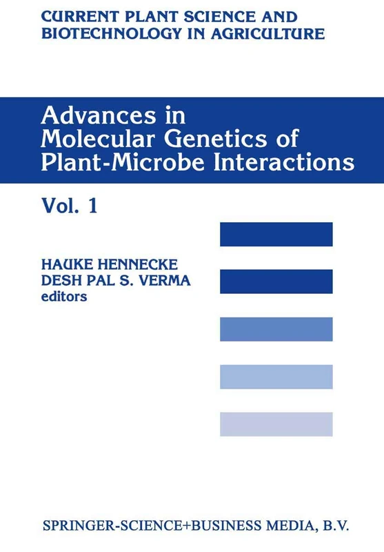Advances in Molecular Genetics of Plant-Microbe Interactions, Vol.1: 10 (Current Plant Science and Biotechnology in Agriculture, 10)