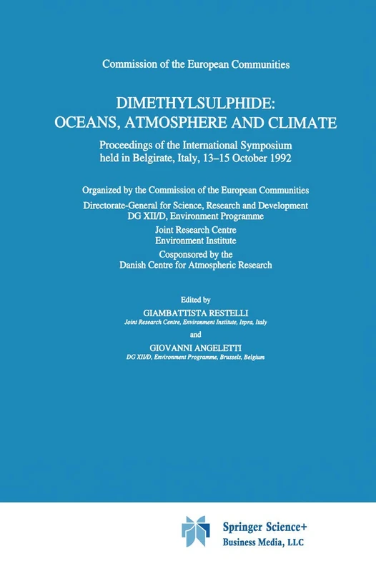 Springer Dimethylsulphide: Oceans, Atmosphere and Climate - Image 1