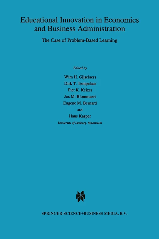 Educational Innovation in Economics and Business Administration:: The Case of Problem-Based Learning: 1