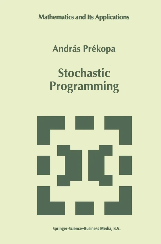 Stochastic Programming: 324 (Mathematics and Its Applications, 324)