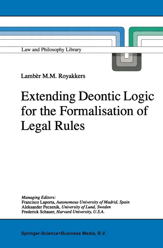 Springer Extending Deontic Logic for Legal Rules - Vol 36