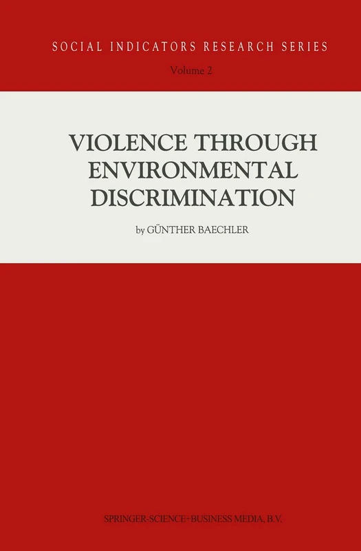 Springer - Violence Through Environmental Discrimination