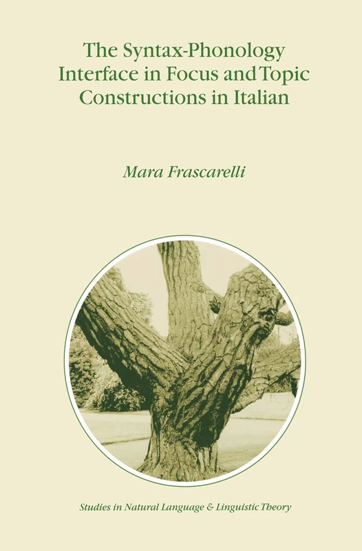 The Syntax-Phonology Interface in Focus and Topic Constructions in Italian: 50 (Studies in Natural Language and Linguistic Theory, 50)