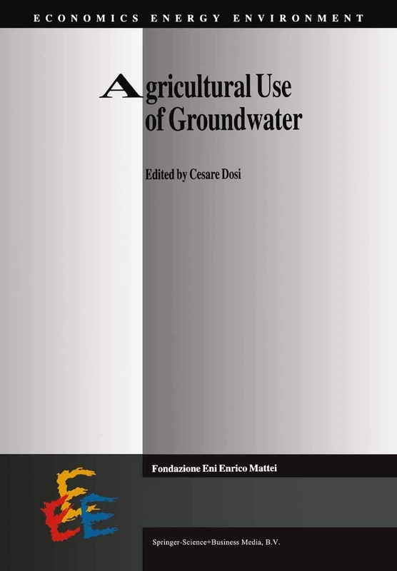 Springer - Agricultural Use of Groundwater Book (Series 17)
