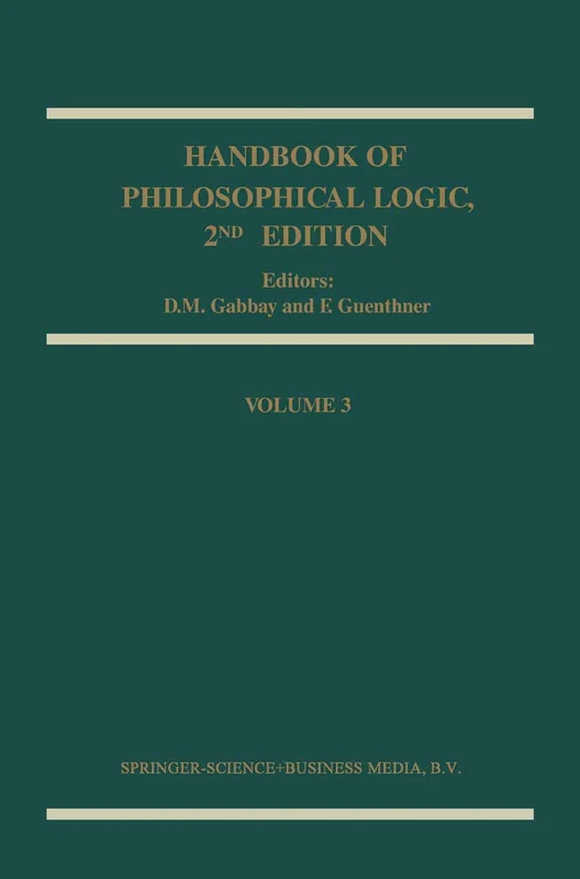 Handbook of Philosophical Logic: 3