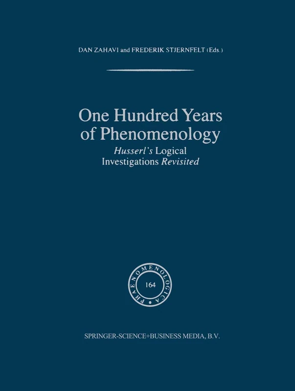 Springer - One Hundred Years of Phenomenology: Husserl 164