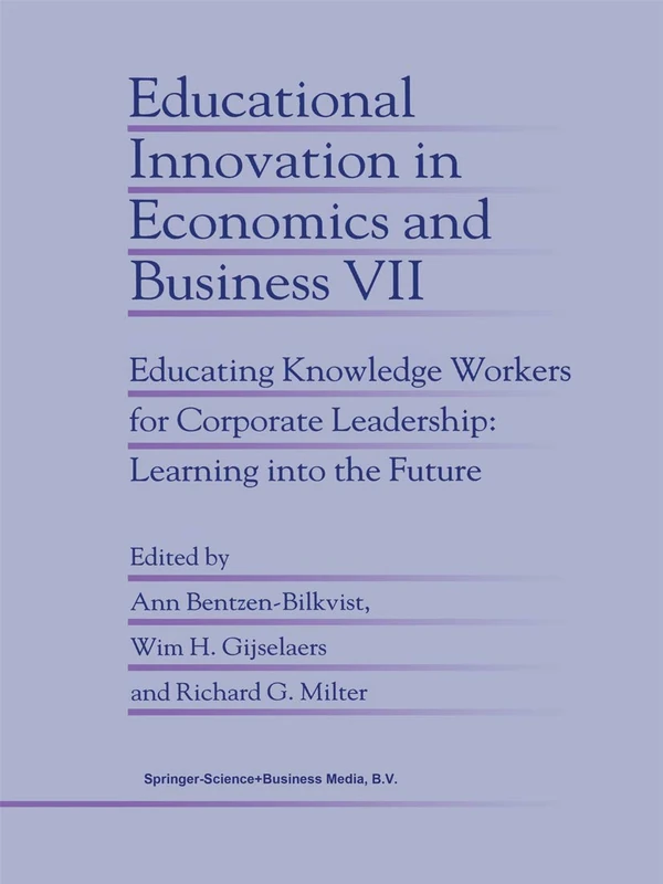 Springer - Educational Innovation in Economics and Business